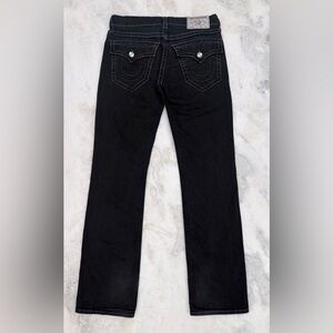 True Religion Ricky Flap Big T Jeans Rinse Black Men’s 33, Style: 102157